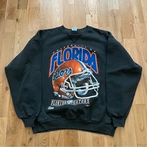 Vintage 90’s Florida Gators Football Salem Sportswear Crewneck Sweatshirt USA